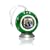 Senario Digital Snowflake Ornament in Green