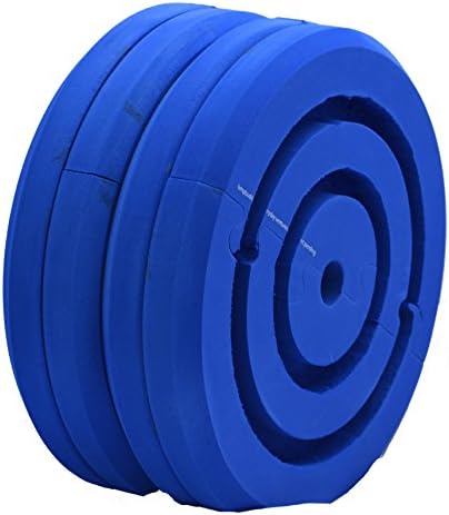 The Body Wheel for Yoga, Stretching, Acrobatics (Blue, Handmade Prototype, 13")