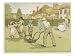 Children Ride on a Donkey as It Pulls a Lawn Mower Giclee Poster Print by Francis Bedford, 24x18