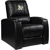 Home Theater Recliner with MLB Oakland Athletics Secondary Panel