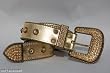 Leatherock Gold Studded Belt