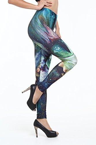 Sunnydate Women's New 2014 Fashion Seamless Printed Black and white checkered Leggings, YC-SW-8539cheshire cat, Free Size