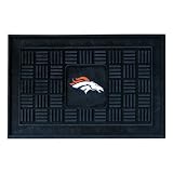 Fanmats 11439 NFL Denver Broncos Medallion Door Mat