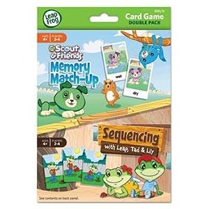 Amazon.com : Leap Frog Card Game Double Pack - Scout &amp; Friends Memory ...
