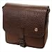 TOKEN Rockefeller Leather Messenger Bag [M] (Dark Brown)