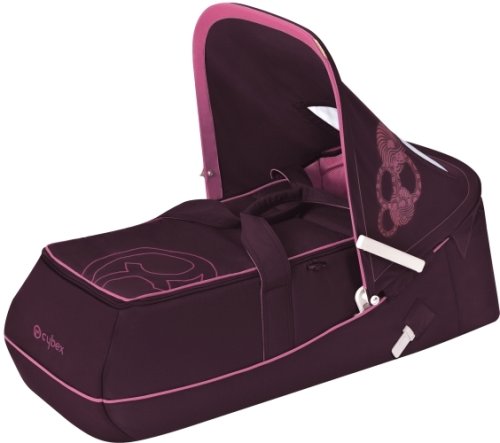 Cybex 050049002 - Topaz Carrycot Babytragetasche, Design Purple pink / violett