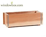 60 Inch Banded Redwood Planter