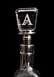 Monogram Glass Wine Stopper - A
