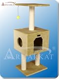 Pet Supplies : A4201 Beige Furniture Tower pet tree condo