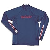 SPYDEGUY(スパイダーガイ) SRG-26200 ラッシュガード ロングスリーブ MEN'S ネイビー M SRG-26224