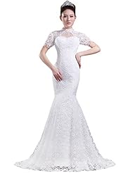 Mermaid Lace-Up Polyester Evening Dress/Prom Dress 