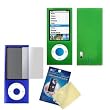 Green Silicone Case / Skin / Cover & LCD Screen Protector for Apple iPod Nano - 5th Generation
