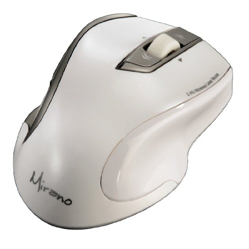 Hama Mirano Wireless Laser Maus (800/1600dpi, USB) wei&szlig; Preisvergleich