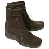 La Canadienne -- *Felicia Brown Suede -- Women's Shoes,Boots,Comfort Shoes