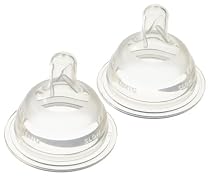 Playtex Drop-Ins NaturaLatch Silicone Nipple - Slow Flow - 2 Pack