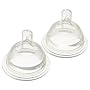 Playtex Drop-Ins NaturaLatch Silicone Nipple - Slow Flow - 2 Pack