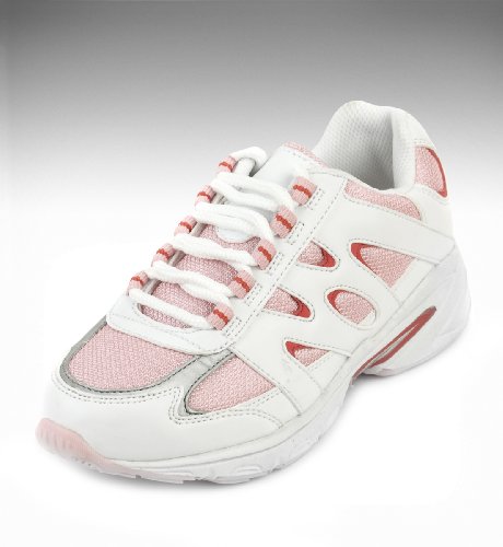 Older Girls LaceUp Mesh Panel Trainers