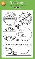 Cleardesign: Holiday Gift Tags by Hero Arts