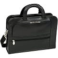 McKleinUSA Courtland Leather Slim Laptop Briefcase - Black (15.4")