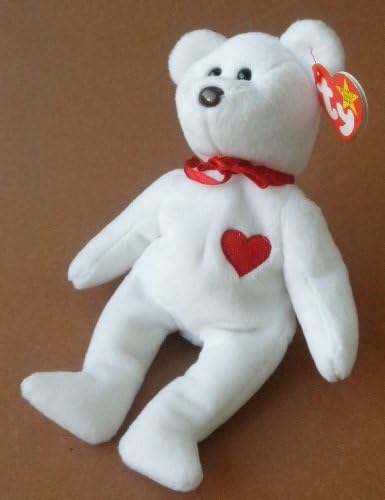 1 X TY Beanie Babies Valentino Bear Plush Toy Stuffed Animal by G35272299