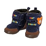 MIKIHOUSE HOTBISCUITS（ミキハウスホットビスケッツ）ベビーウィンターブーツ １３ｃｍ,紺（03）