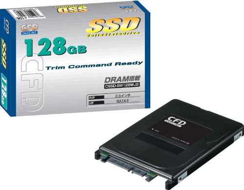 シー・エフ・デー販売 CFD 2.5インチSATA接続SSD 128GB CSSD-SM128WJ2