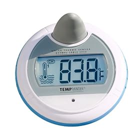 Wireless Water Temperature Monitor System for Pools and Hot tubs by 