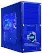 Aspire Blue X-Dreamer Mid-Tower Case with Clear Side and 350Watt Power Supply