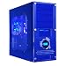 Aspire Blue X-Dreamer Mid-Tower Case with Clear Side and 350Watt Power Supply