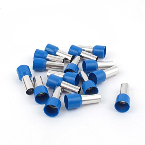 15 x Crimp Cord End Terminal Insulated Ferrule Blue E25-16 4AWG 25mm2