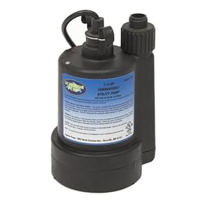 Superior Pump 91250 1/4 HP Thermoplastic Submersible Utility Pump Superior Pump 91250 1/4 HP Thermoplastic Submersible Utility Pump