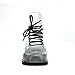 Easos Geal Stu01 Womens Fashionable Lace-Up Jelly Ankle High Martin Rain Boots
