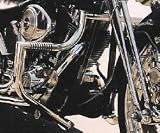 LINDBY CUSTOM FRONT HIGHWAY BARS 86-99 HARLEY SOFTAIL