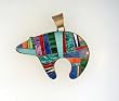 Bear Inlay Pendant