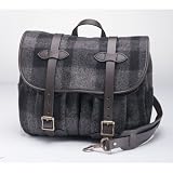 Wool Medium Field Bag Color: Grey / Black