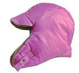 7A.M. Enfant 500 Quilted and Fleece Lined Water Repellent Hat - Pink, Medium