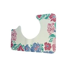 Dinex DX5055S202833 Paper Jane's Bouquet Linen Embossed Pattern Tray Cover with Straight Edge/Round Corner, 16-1/2" Length x 7-1/2" Width, Size S