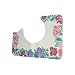 Dinex DX5055S202833 Paper Jane's Bouquet Linen Embossed Pattern Tray Cover with Straight Edge/Round Corner, 16-1/2" Length x 7-1/2" Width, Size S