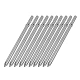 uxcell スクリュードライバービット　ネジ回し　5mmビットダイヤ　100mm全長　10個