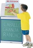 BIG BOOK EASEL - CHALKBOARD - BLUE