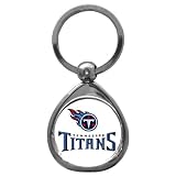 Tennessee Titans NFL High-Polish Chrome Key Tag w/ Photo Dome
