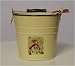 Baby : Vintage-style Yellow Nursery Rhyme Baby Bucket
