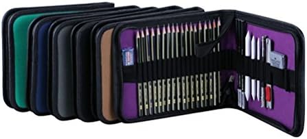 YAYITANG Secret Garden Dedicated 36 Slots Canvas Zipper Storage Bag Anti-fall-plug Pencil Pink