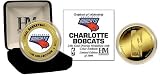 Highland Mint Charlotte Bobcats 24Kt Gold And Color Team Mint Coin