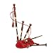 Bagpipe, Rosewood, Tartan Cover Syn. Bag