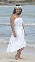 Princess Kinau Hawaiian Beach Wedding Dress