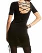 Cross Back Dress with Chains Product Image