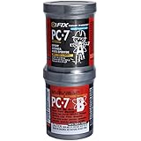 PC Products PC-7 Two-Part Heavy Duty Multipurpose Epoxy Adhesive Paste, Charcoal Gray
