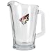 Phoenix Coyotes NHL 60oz Glass Pitcher - Primary Logo by Great American Products