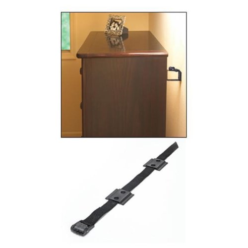 Anti-tip anti-slip Furniture and Equipment Anchoring System